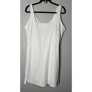 Old Navy Women's Active Powersoft White Athletic Dress with Shorts & Bra Size XL